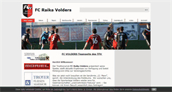 Desktop Screenshot of fc-raika-volders.at